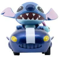 Stitch Zoom Hero figurky - Tmavě modré auto