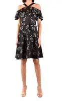 Armani Exchange květinové šaty