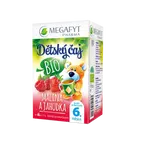 MEGAFYT Dětský čaj Malina a jahůdka BIO 20 x 1.75 g