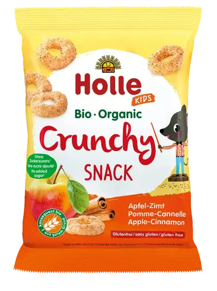 HOLLE Bio Dětské křupky jablko-skořice
