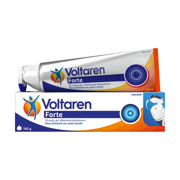 VOLTAREN Forte 20 mg/g gel proti bolesti 150 g