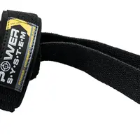 POWER SYSTEM trhačky na posilování LIFTING POWER STRAPS BLACK/YELLOW One Size 2 ks
