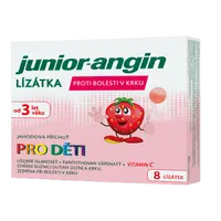 JUNIOR-ANGIN Lízátka pro děti 8 ks