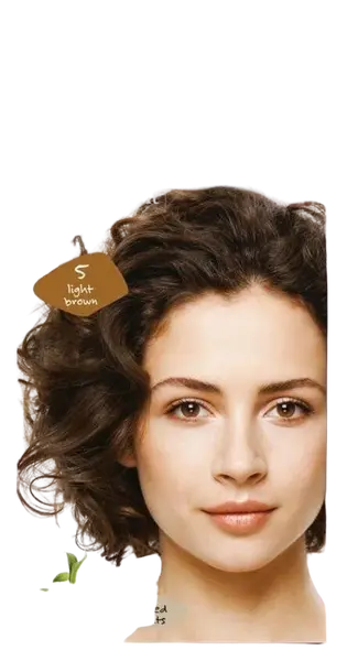 HAIRWONDER Přírodní dlouhotrvající barva světle hnědá 5, 100 ml