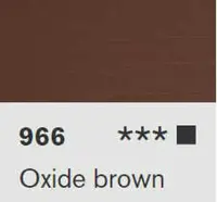 Akryl Lascaux Studio 85ml – 966 Oxide brown deep