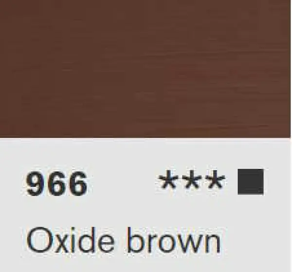 Akryl Lascaux Studio 85ml – 966 Oxide brown deep