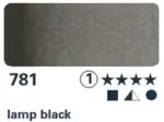 Akvarelová barva Horadam 15ml – 781 lamp black