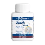 MEDPHARMA Zinek 15 mg 107 tablet