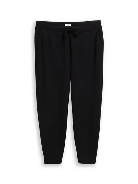 Tom Tailor Women + Nohavice  čierna