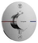 Hansgrohe ShowerSelect Comfort - Termostatická baterie pod omítku, pro 2 spotřebiče, chrom 15556000