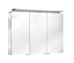 Keuco - Zrkadlová skrinka s LED osvetlením, 120x74x15 cm, hliník 13605171302