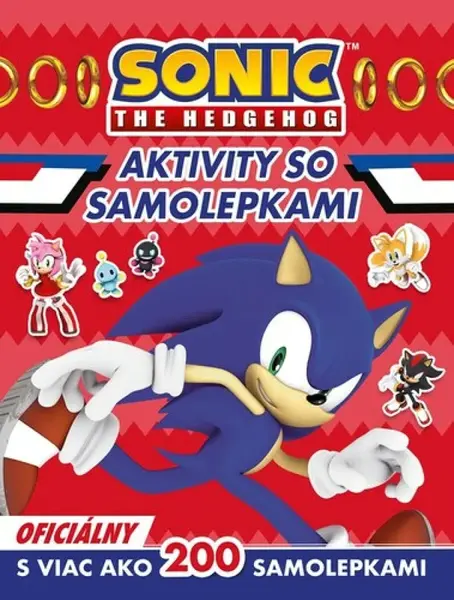 Ježko Sonic - Aktivity so samolepkami - kolektiv autorů