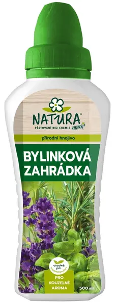 NATURA kapalné hnojivo bylinková zahrada 0,5 l