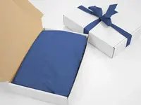 Hedvábný papír 500x750 královská modrá - 240