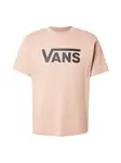 VANS Tričko 'CLASSIC'  béžová / čierna