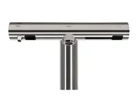 Jet Dryer - Elektronická umyvadlová baterie s vysoušečem a dávkovačem mýdla, kartáčovaný nerez 8596220014047