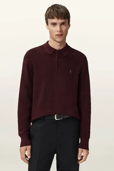 Svetr s příměsí vlny AllSaints ASPEN