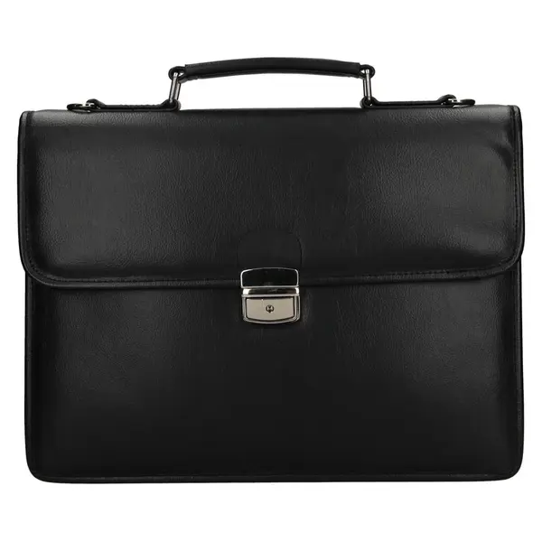 Pracovní pánská aktovka Sendi Netta - černá