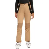 KILPI DIONE Dámske softshellové lyžiarske nohavice, béžová, veľkosť