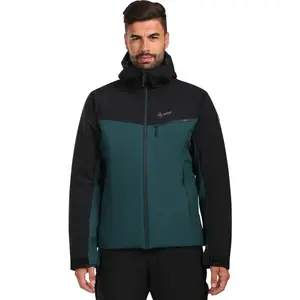 KILPI FLIP Pánska lyžiarska bunda, tmavo zelená, veľkosť