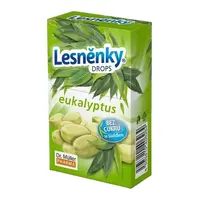 DR. MÜLLER Lesněnky drops eukalyptus bez cukru 38 g