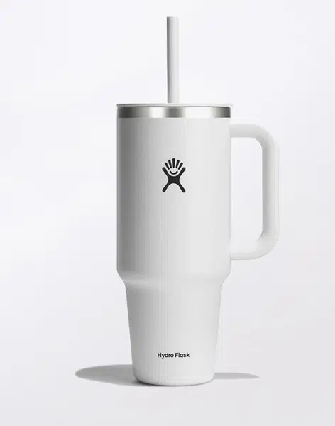 Hydro Flask Travel Tumbler 40 oz (1200 ml) White