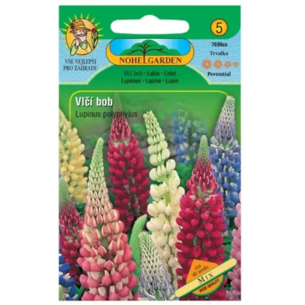 Vlčí bôb mnoholistý, zmes