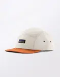 Patagonia P-6 Label Maclure Hat Birch White w/Rock Melon