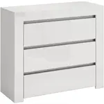 Komoda Deko D3 Bílý Lesk