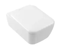 Villeroy & Boch Skyla - Závesné WC s doskou SoftClosing, TwistFlush, DirectFlush, CeramicPlus, Stone White 4682CLRW