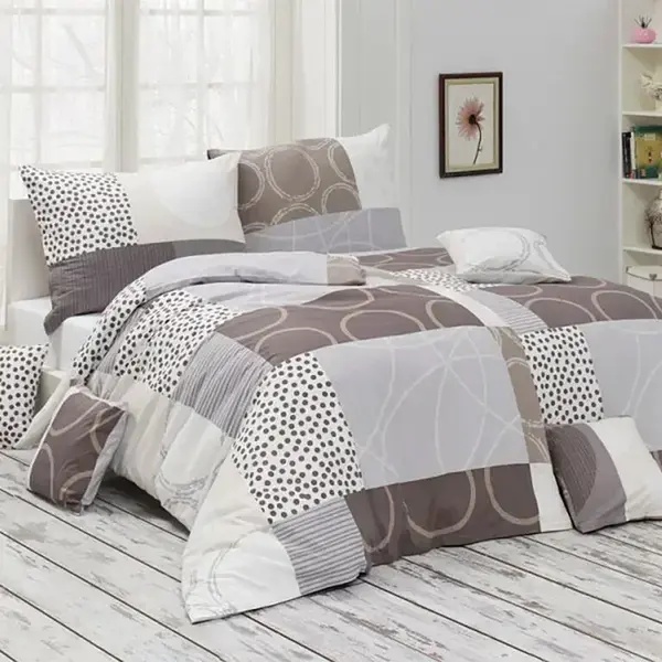 Matějovský ložní povlečení Brenton béžová bavlna