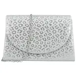 Módní dámské plesové psaníčko Michelle Moon Basilie, stříbrné