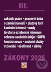 Zákony III/2026 - Zákoník práce, Pojištění, Sociální služby - kniha z kategorie Pracovní právo