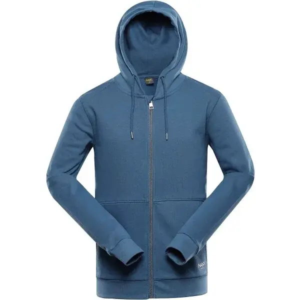 NAX REDAN Pánska športová mikina, modrá, veľkosť