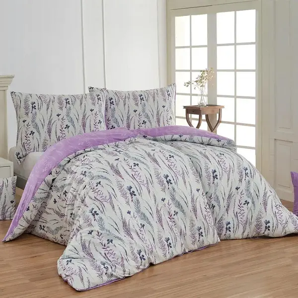 Bavlněné ložní povlečení Matějovský FABIEN VIOLET standardné délka