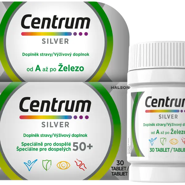CENTRUM multivitamín SILVER 50+ 30 tablet