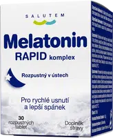 SALUTEM PHARMA Melatonin Rapid komplex ODT pod jazyk 30 tablet