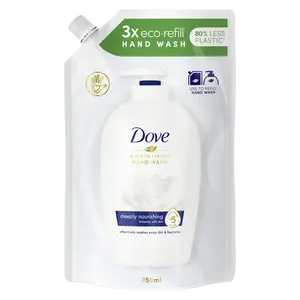 DOVE Deeply Nourishing Tekuté mýdlo náhradní náplň 750 ml