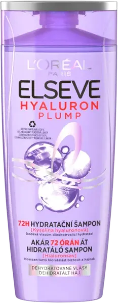 L'ORÉAL PARIS ELSEVE Hyaluron Plump 72H Hydratační šampon s kyselinou hyaluronovou 400 ml