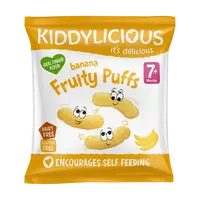 KIDDYLICIOUS Ovocné křupky banánové 10 g