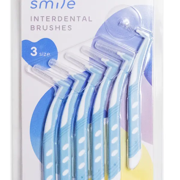 SMILE mezizubní kartáčky 0,6 mm - vhodné pro rovnátka 6 ks