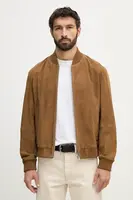 Semišová bomber bunda BOSS H-Muller