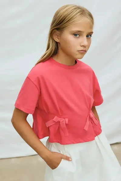 Detské bavlnené tričko Mayoral