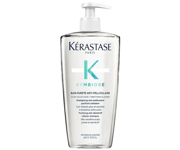 Čisticí šampon proti lupům Kérastase Symbiose Bain Pureté Anti-Pelliculaire - 500 ml + dárek zdarma