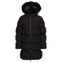 NAX MONO Detský zimný kabát, čierna, veľkosť 116-122