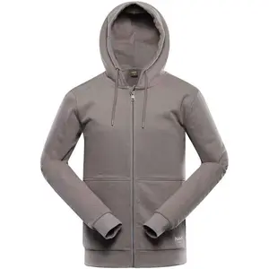 NAX REDAN Pánska športová mikina, sivá, veľkosť