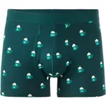 CELIO XMIBOCACAO Pánske boxerky v darčekovom balení, tmavo zelená, veľkosť