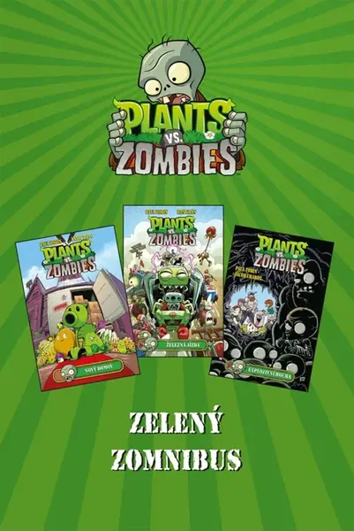 Plants vs. Zombies - zelený zomnibus (poškozená)