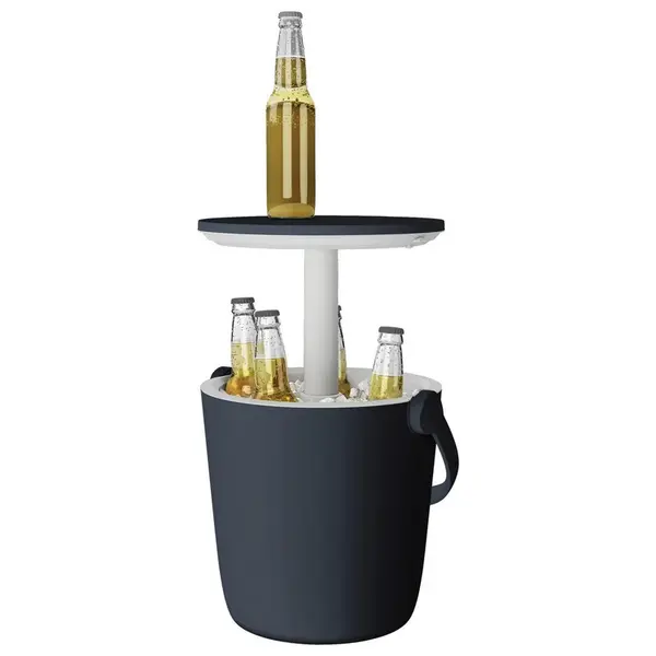 Mömax ZAHRADNÍ BAROVÝ STŮL, plast, 38/38/37-60 cm