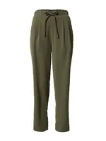 ABOUT YOU Plisované nohavice  olivová